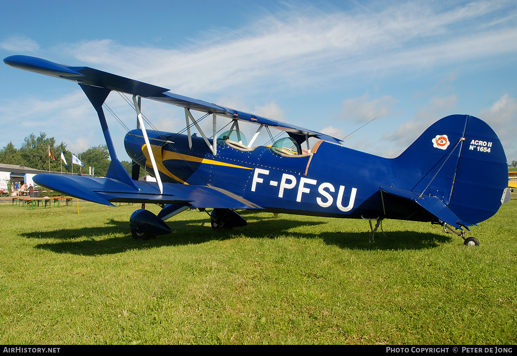 Aircraft Photo of F-PFSU | EAA Acro Sport II | AirHistory.net #3026
