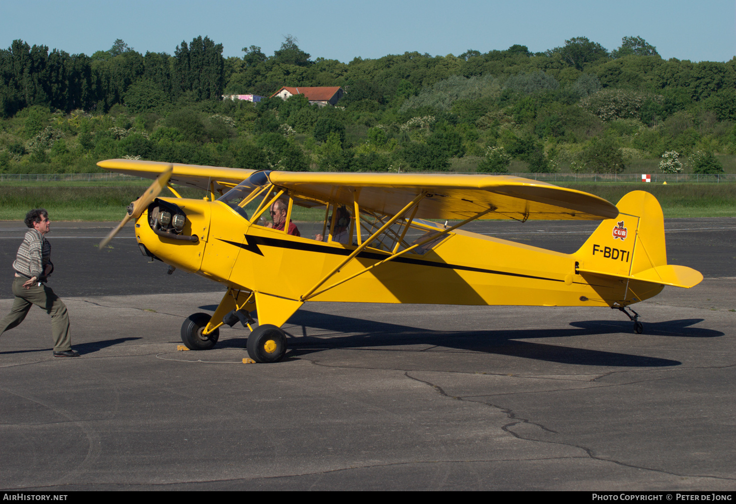 Aircraft Photo of F-BDTI | Piper L-4J Grasshopper (J-3C-65) | AirHistory.net #3028