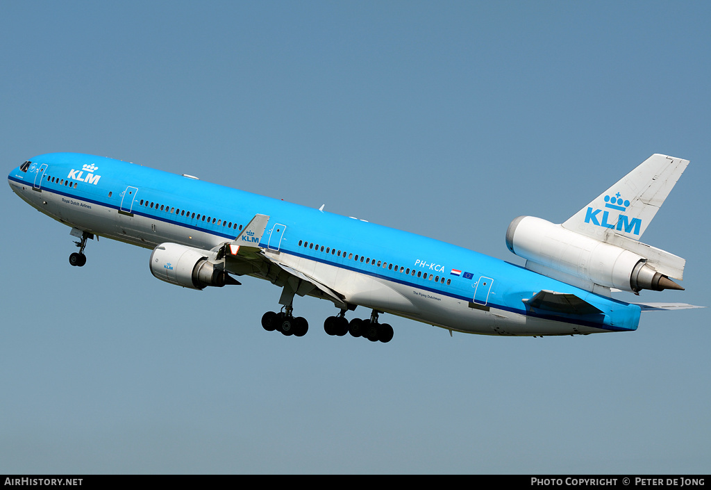 Aircraft Photo of PH-KCA | McDonnell Douglas MD-11 | KLM - Royal Dutch Airlines | AirHistory.net #3044