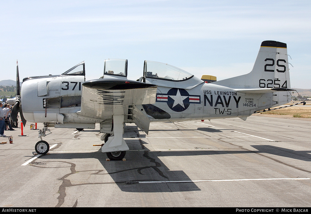 Aircraft Photo of N28CQ / NX28CQ / 146254 | North American T-28C Trojan | USA - Navy | AirHistory.net #3053