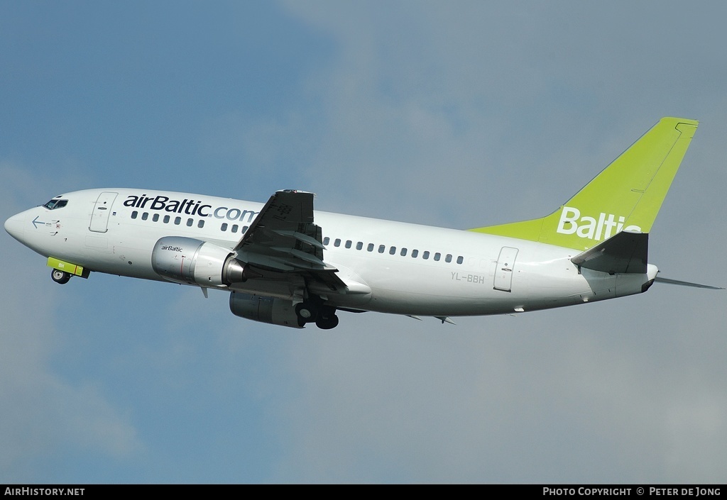 Aircraft Photo of YL-BBH | Boeing 737-548 | AirBaltic | AirHistory.net #3065