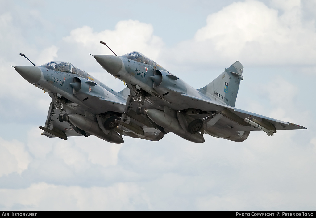 Aircraft Photo of 5 | Dassault Mirage 2000C | France - Air Force | AirHistory.net #3078