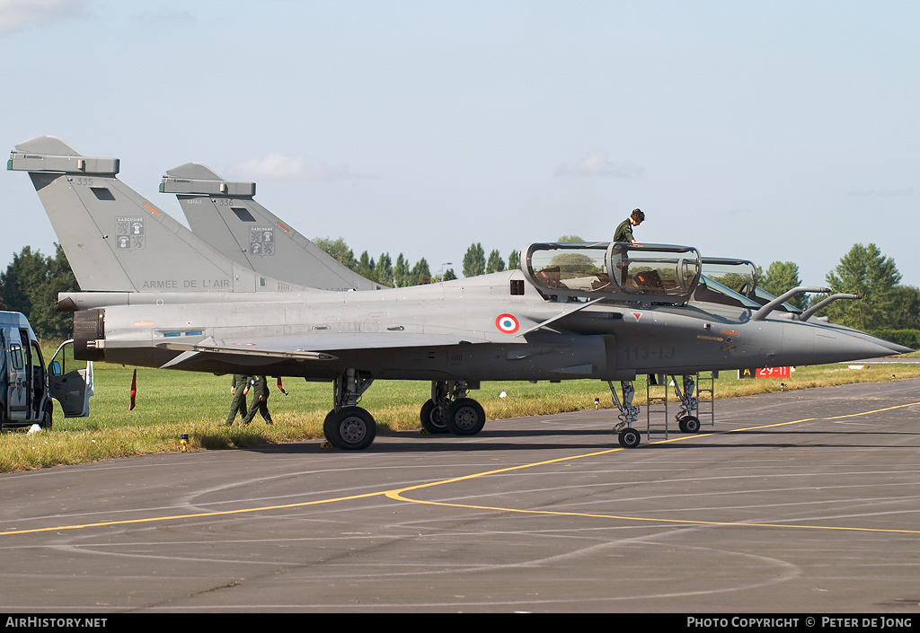 Aircraft Photo of 335 | Dassault Rafale B | France - Air Force | AirHistory.net #3085