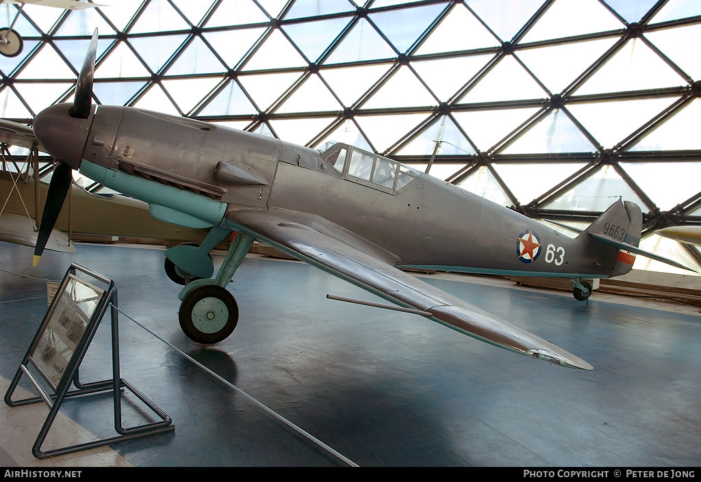 Aircraft Photo of 9663 | Messerschmitt Bf-109G-2 | Yugoslavia - Air Force | AirHistory.net #3088