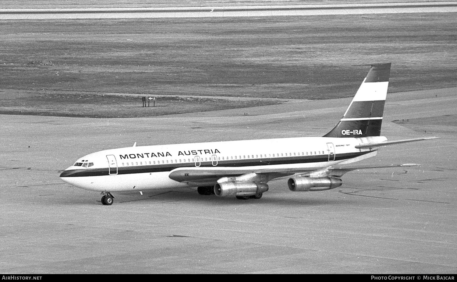 Aircraft Photo of OE-IRA | Boeing 707-138B | Montana Austria | AirHistory.net #3104