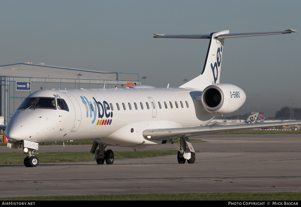 Aircraft Photo of G-EMBO | Embraer ERJ-145EU (EMB-145EU) | Flybe | AirHistory.net #3131