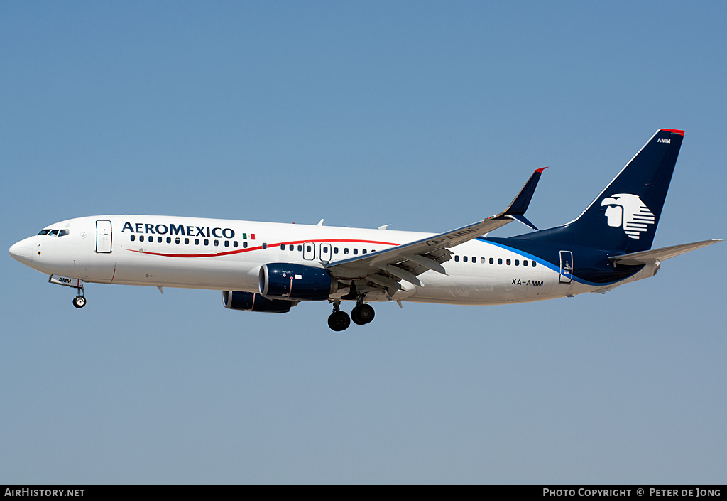 Aircraft Photo of XA-AMM | Boeing 737-852 | AeroMéxico | AirHistory.net #3157