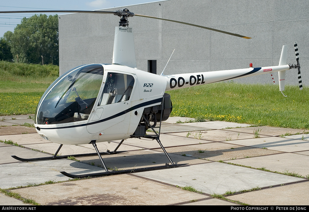 Aircraft Photo of OO-OEL | Robinson R-22 Beta II | AirHistory.net #3170