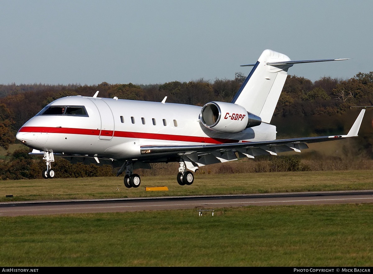 Aircraft Photo of C-GDPF | Canadair Challenger 601-3R (CL-600-2B16) | AirHistory.net #3184