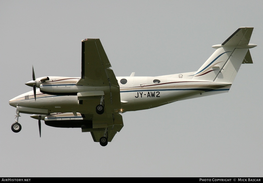 Aircraft Photo of JY-AW2 | Raytheon B200 King Air | AirHistory.net #3199