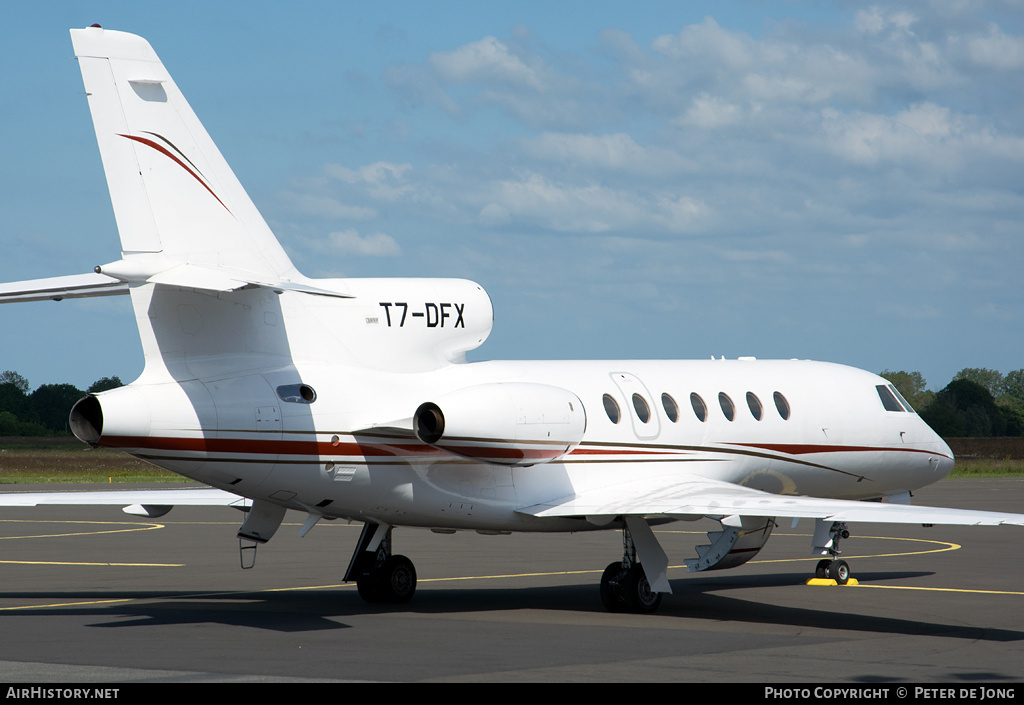 Aircraft Photo of T7-DFX | Dassault Falcon 50 | AirHistory.net #3212