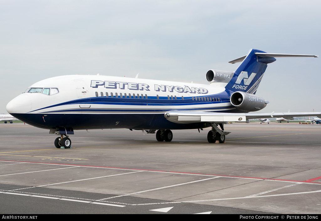 Aircraft Photo of VP-BPZ | Boeing 727-17(RE) Super 27 | Peter Nygård | AirHistory.net #3235