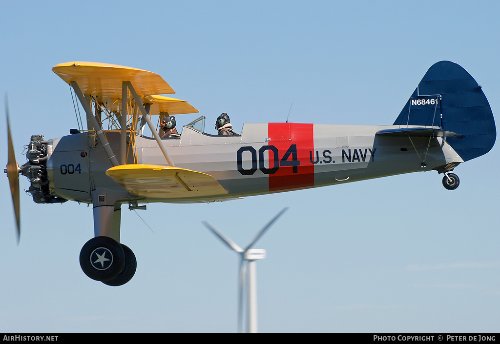 Aircraft Photo of N68461 | Boeing PT-13D Kaydet (E75) | USA - Navy | AirHistory.net #3236