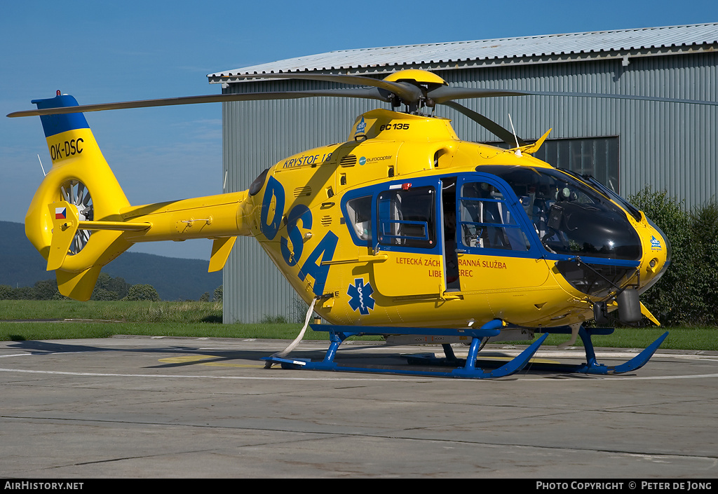 Aircraft Photo of OK-DSC | Eurocopter EC-135T-2 | DSA - Delta System-Air | AirHistory.net #3255