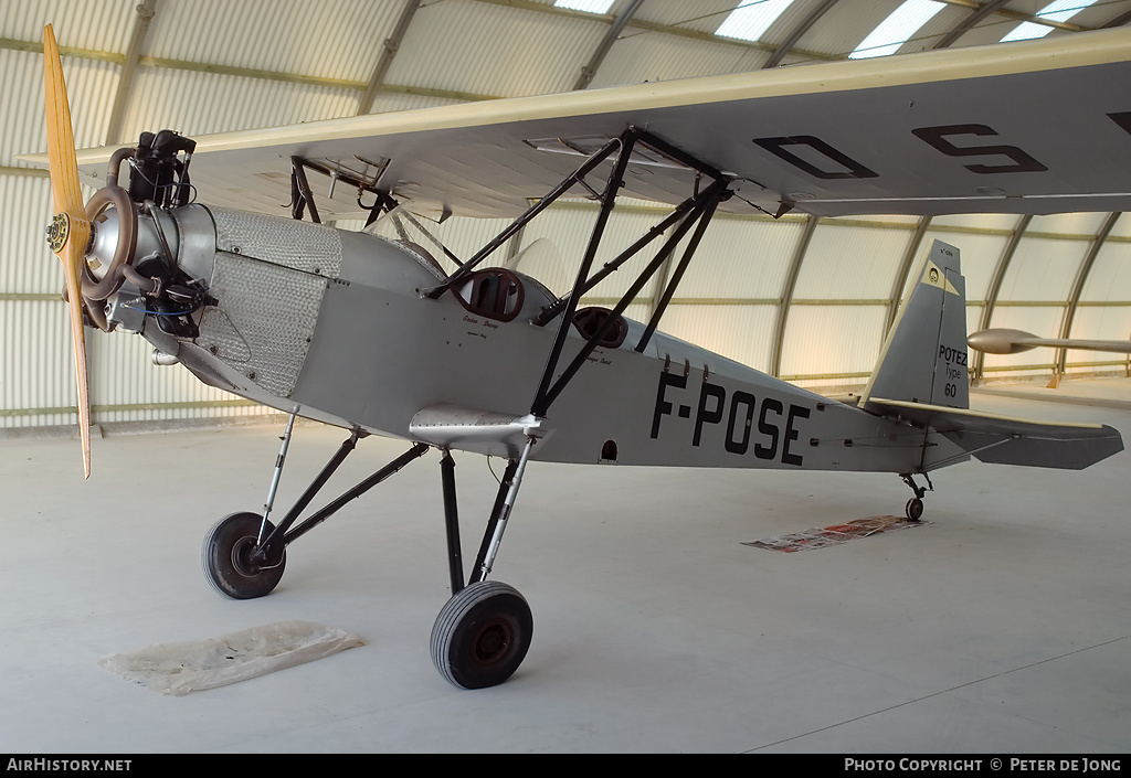 Aircraft Photo of F-POSE | Potez 60 Sauterelle | AirHistory.net #3257