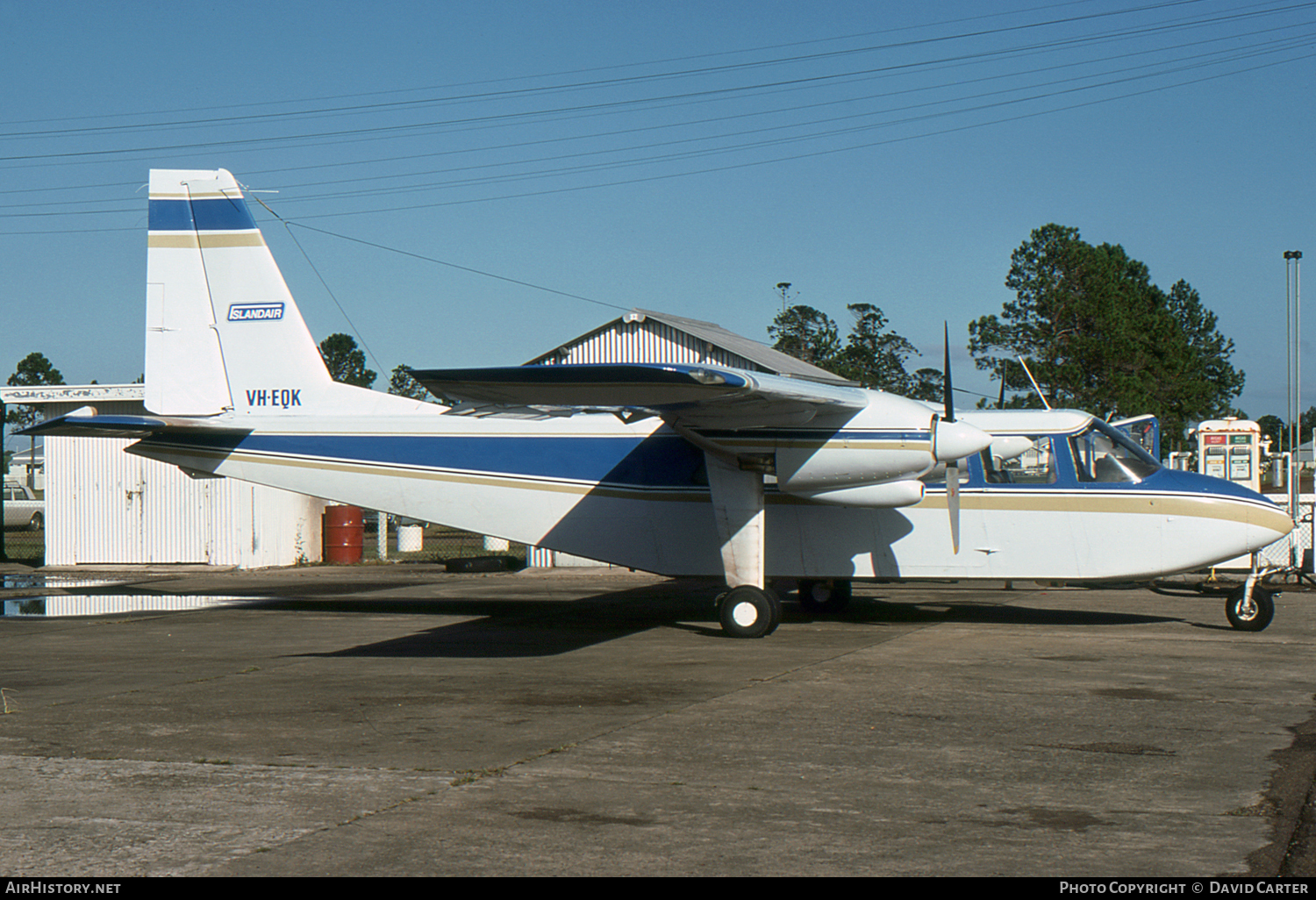 Aircraft Photo of VH-EQK | Britten-Norman BN-2A Islander | Island Air | AirHistory.net #3271