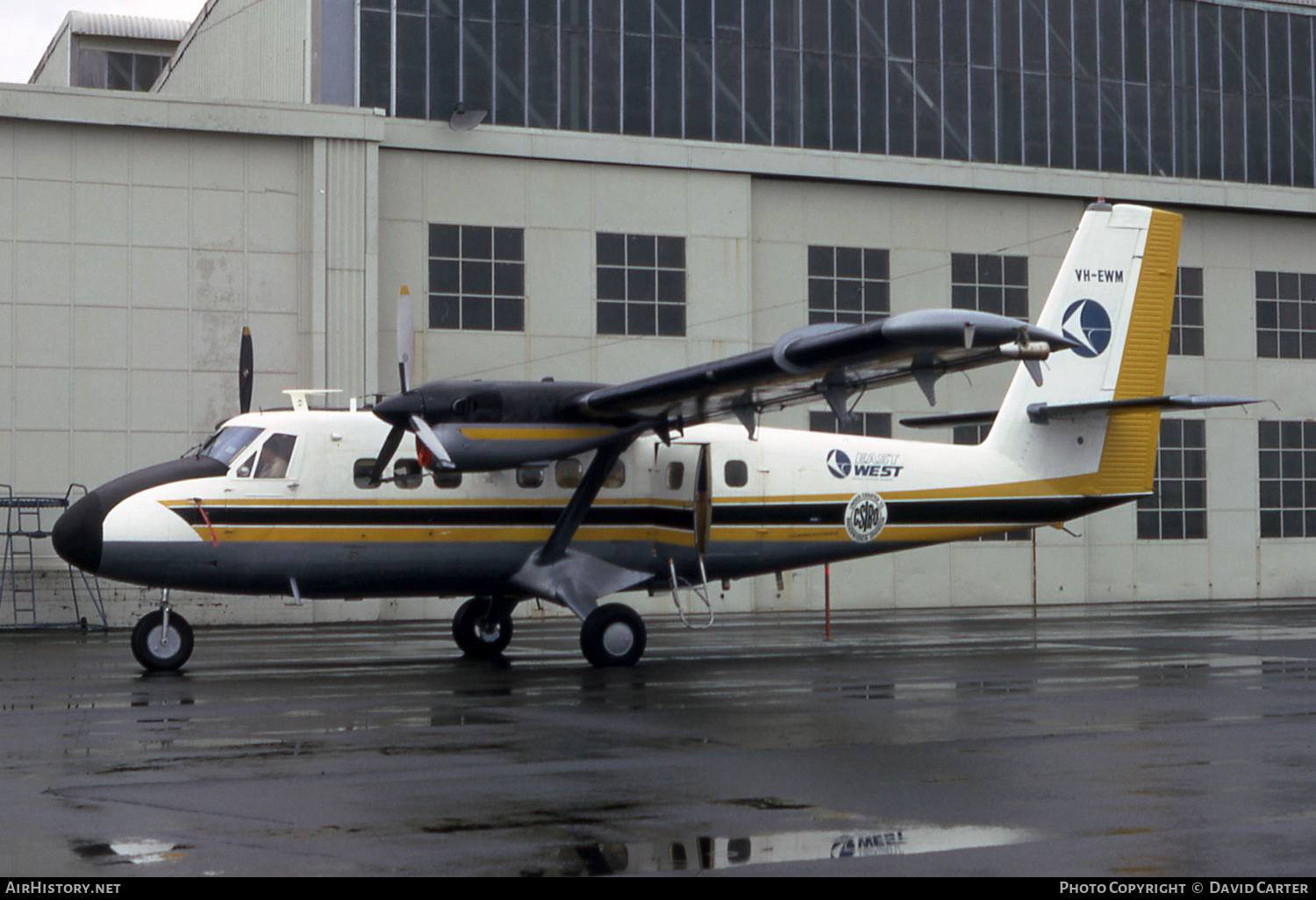 Aircraft Photo of VH-EWM | De Havilland Canada DHC-6-100 Twin Otter | East-West Airlines | AirHistory.net #3273