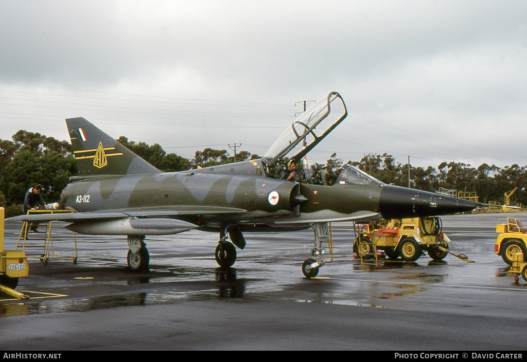 Aircraft Photo of A3-112 | Dassault Mirage IIID | Australia - Air Force | AirHistory.net #3279