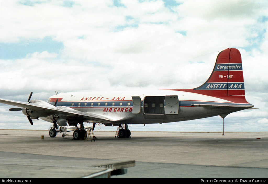 Aircraft Photo of VH-INY | Douglas DC-4-1009 | Ansett - ANA | AirHistory.net #3291