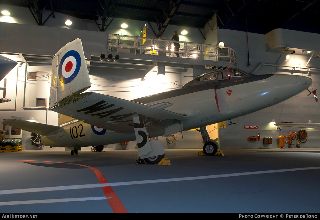 Aircraft Photo of WA473 | Supermarine Attacker F1 | UK - Navy | AirHistory.net #3298