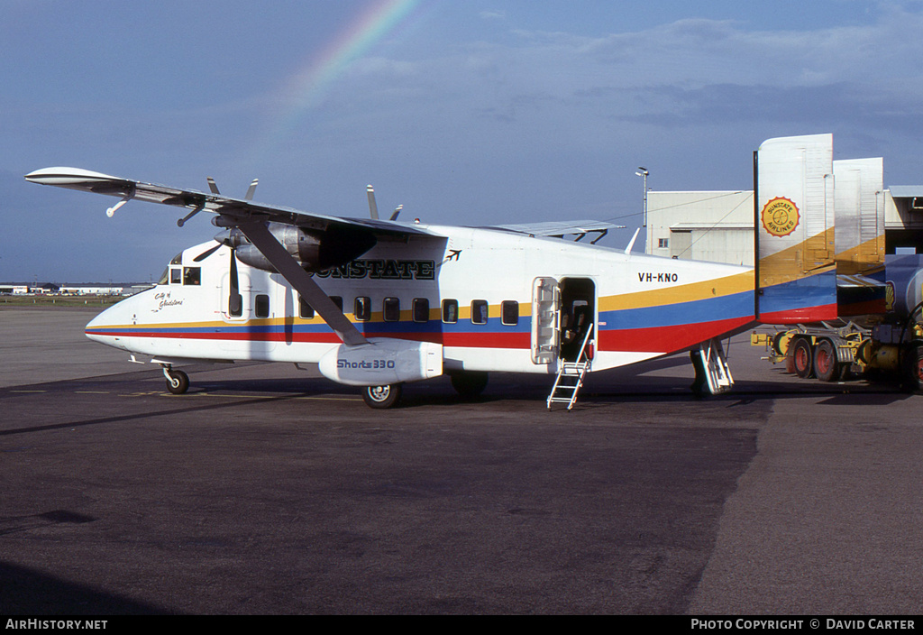 Aircraft Photo of VH-KNO | Short 330-100 | Sunstate Airlines | AirHistory.net #3308