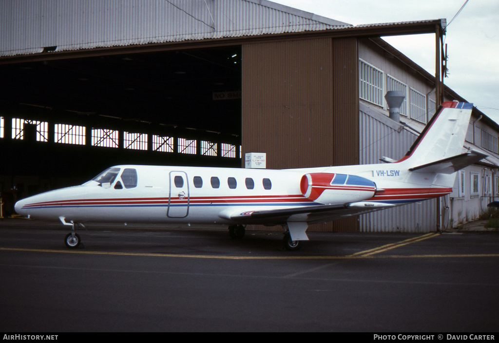 Aircraft Photo of VH-LSW | Cessna 550 Citation II | AirHistory.net #3325