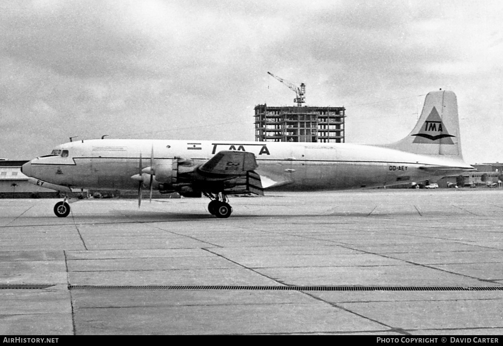 Aircraft Photo of OD-AEY | Douglas DC-6B(F) | TMA of Lebanon - Trans Mediterranean Airways | AirHistory.net #3329