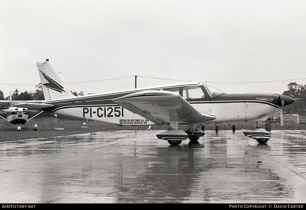 Aircraft Photo of PI-C1251 | Piper PA-32-260 Cherokee Six | AirHistory.net #3331