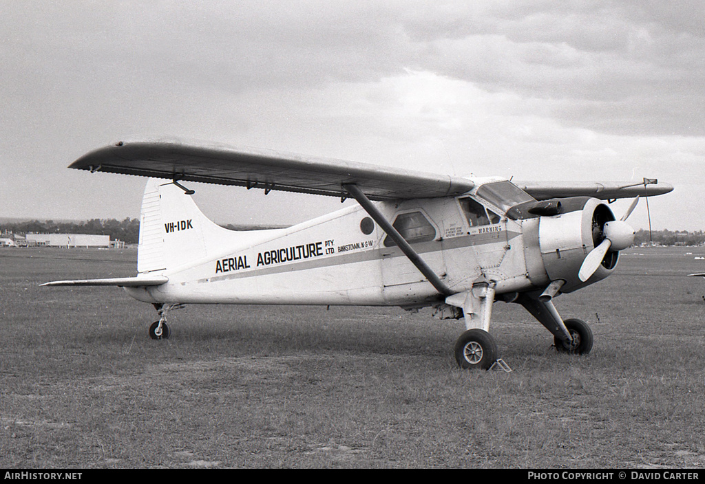 Aircraft Photo of VH-IDK | De Havilland Canada DHC-2 Beaver Mk1 | Aerial Agriculture | AirHistory.net #3337