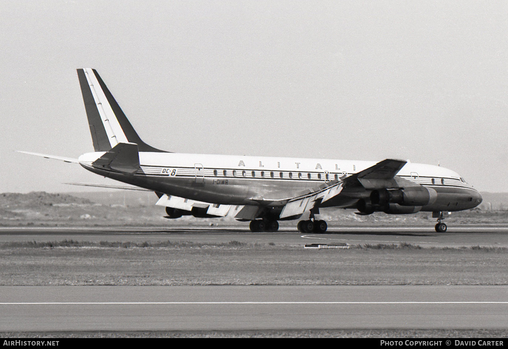 Aircraft Photo of I-DIWR | Douglas DC-8-43 | Alitalia | AirHistory.net #3339