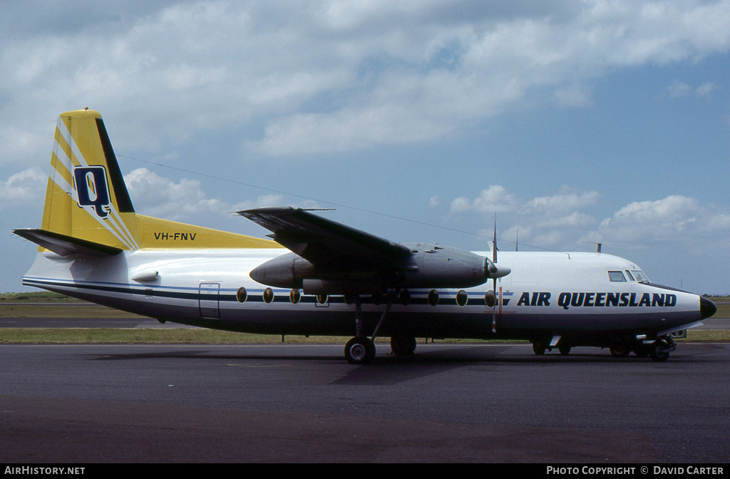 Aircraft Photo of VH-FNV | Fokker F27-200 Friendship | Air Queensland | AirHistory.net #3340