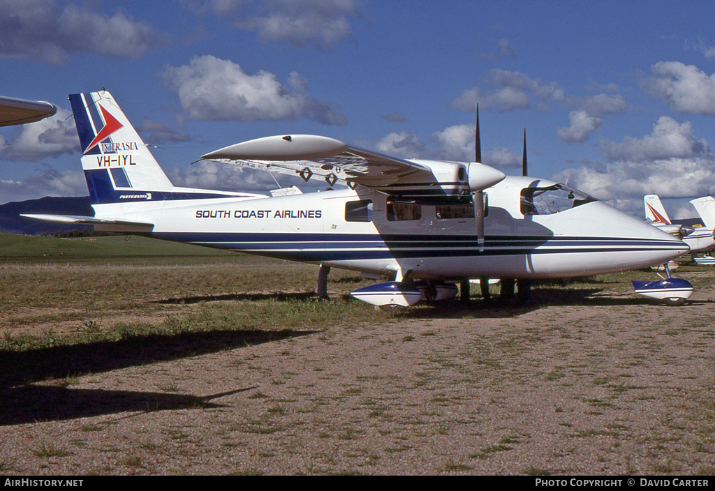 Aircraft Photo of VH-IYL | Partenavia P-68B | South Coast Airlines | AirHistory.net #3341