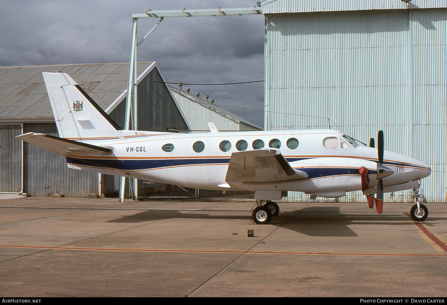 Aircraft Photo of VH-CGL | Beech A100 King Air | AirHistory.net #3352