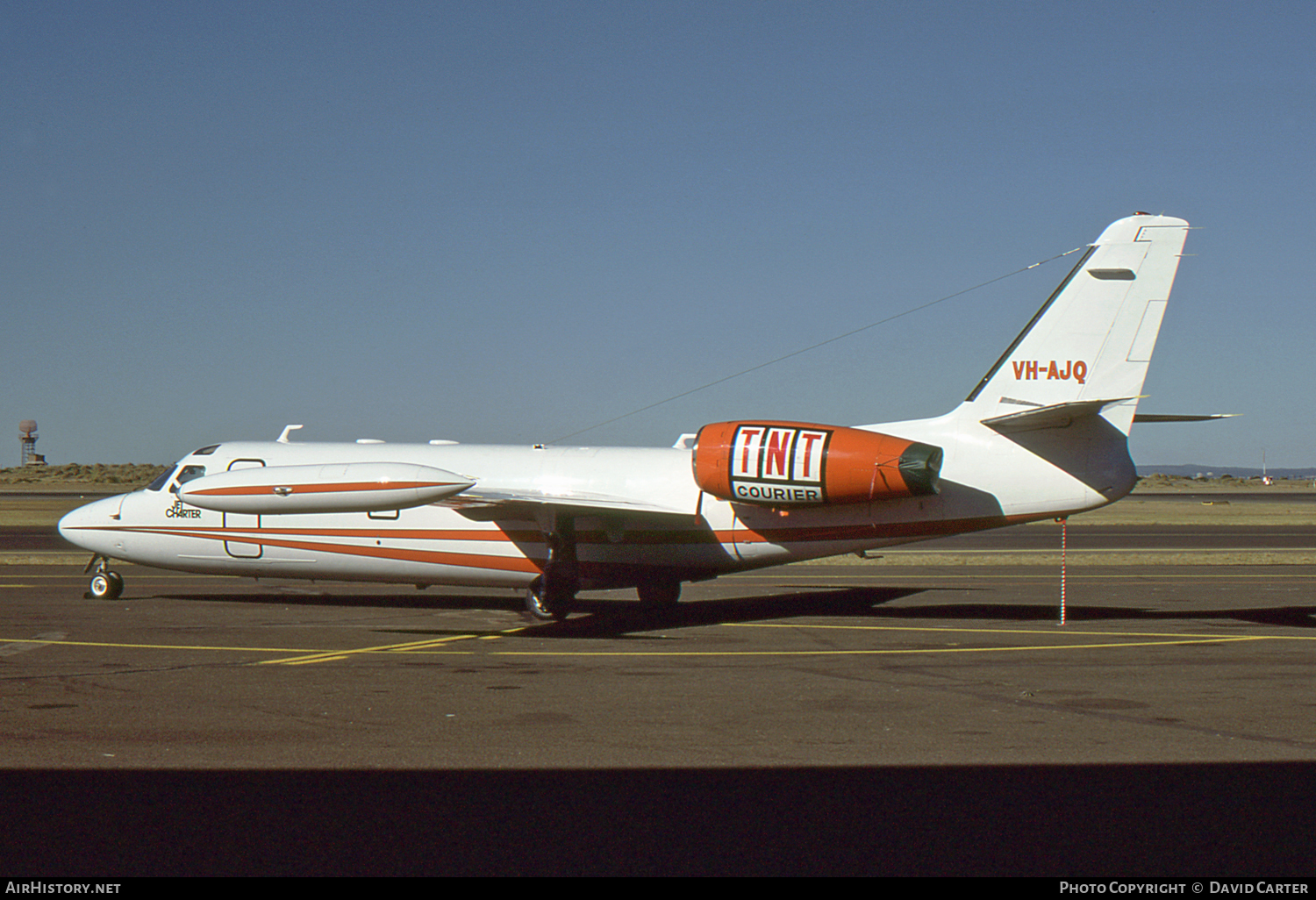 Aircraft Photo of VH-AJQ | Israel Aircraft Industries IAI-1124 Westwind 1 | TNT Air Couriers | AirHistory.net #3362