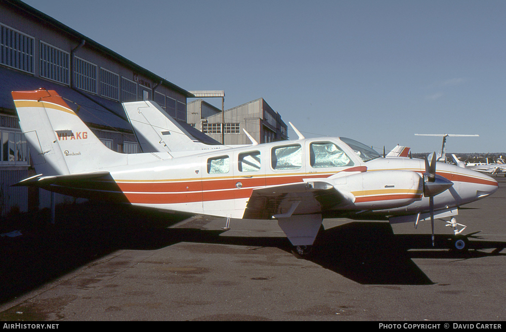 Aircraft Photo of VH-AKG | Beech 58 Baron | AirHistory.net #3369