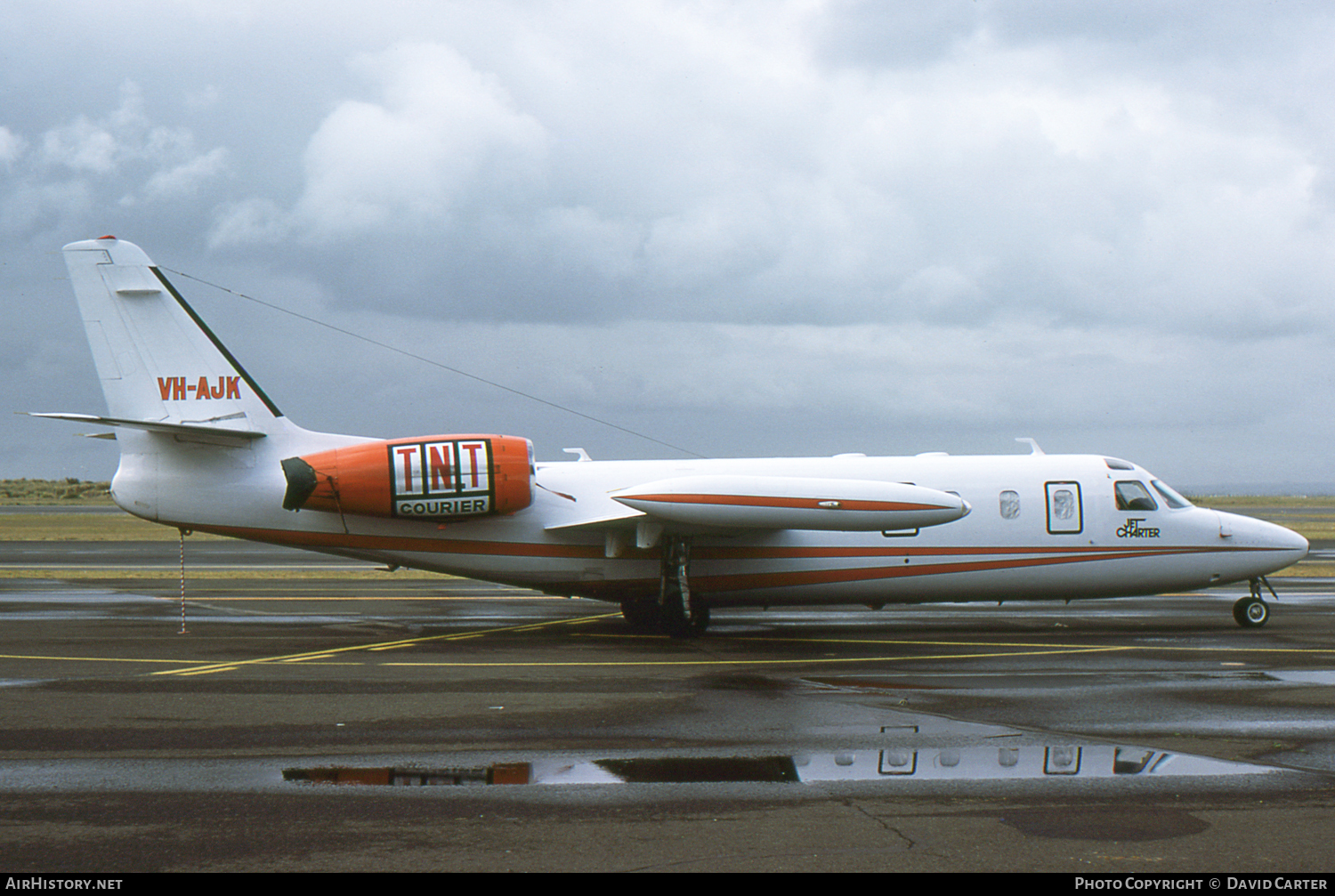 Aircraft Photo of VH-AJK | Israel Aircraft Industries IAI-1124 Westwind 1 | TNT Air Couriers | AirHistory.net #3372