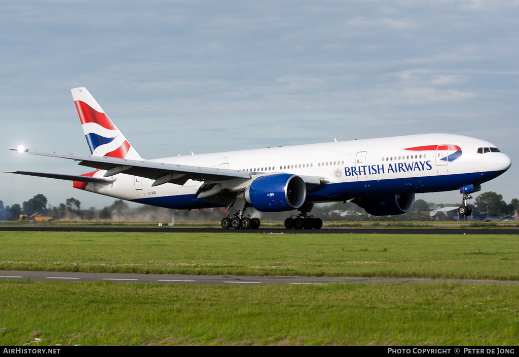 Aircraft Photo of G-VIIO | Boeing 777-236/ER | British Airways | AirHistory.net #3378