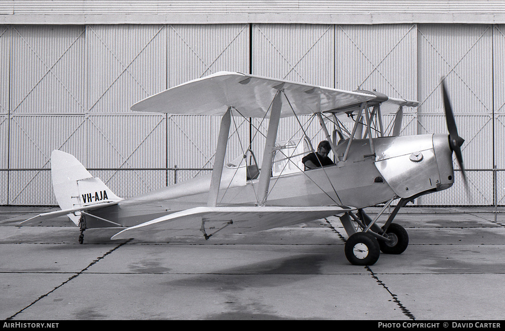 Aircraft Photo of VH-AJA | De Havilland D.H. 82A Tiger Moth | AirHistory.net #3380