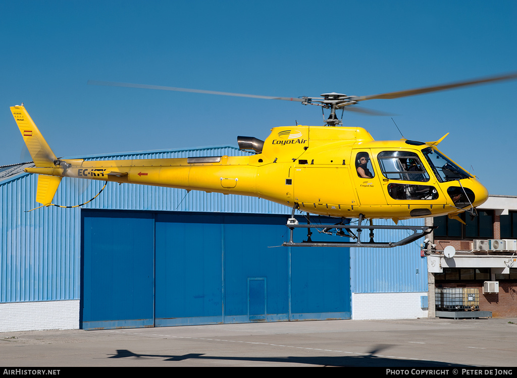 Aircraft Photo of EC-KTY | Eurocopter AS-350B-3 Ecureuil | CoyotAir | AirHistory.net #3392