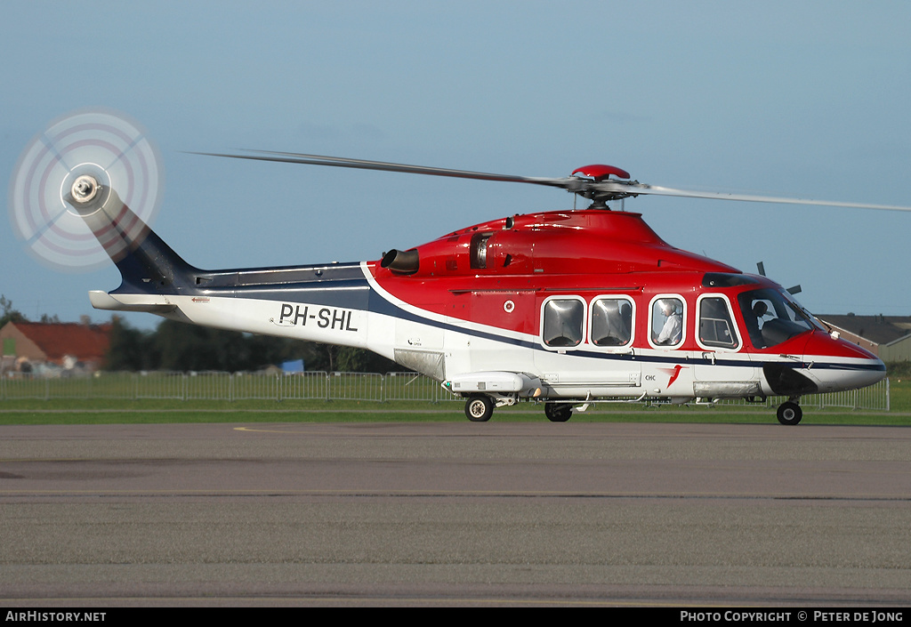 Aircraft Photo of PH-SHL | AgustaWestland AB-139 | CHC Helicopters | AirHistory.net #3396