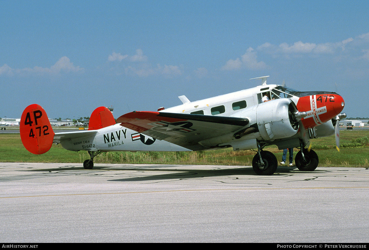 Aircraft Photo of N181MH / 51-11472/4P-472 | Beech C-45H Expeditor | USA - Navy | AirHistory.net #3413