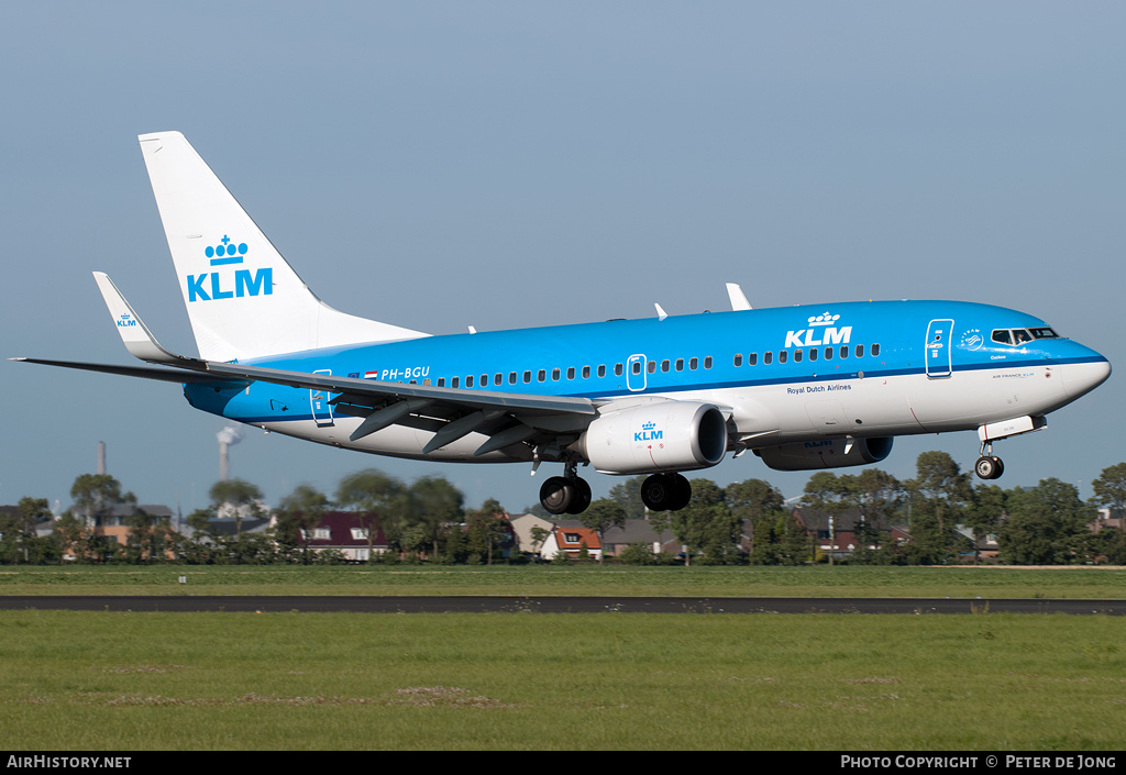 Aircraft Photo of PH-BGU | Boeing 737-7K2 | KLM - Royal Dutch Airlines | AirHistory.net #3416