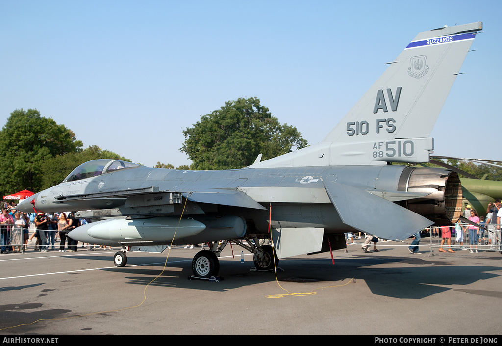 Aircraft Photo of 88-0510 / AF88-510 | General Dynamics F-16CM Fighting Falcon | USA - Air Force | AirHistory.net #3417