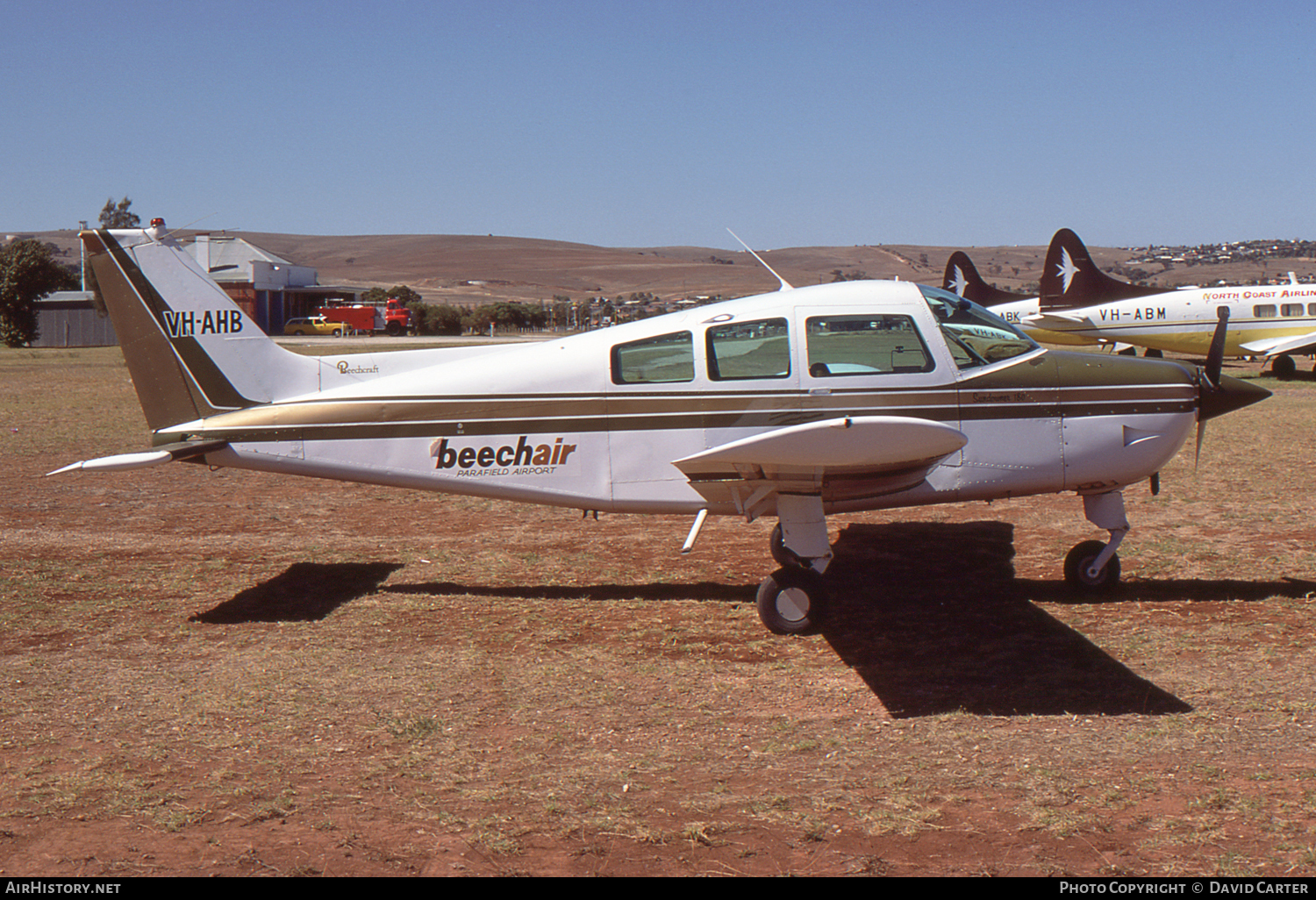 Aircraft Photo of VH-AHB | Beech C23 Sundowner 180 | Beechair | AirHistory.net #3441