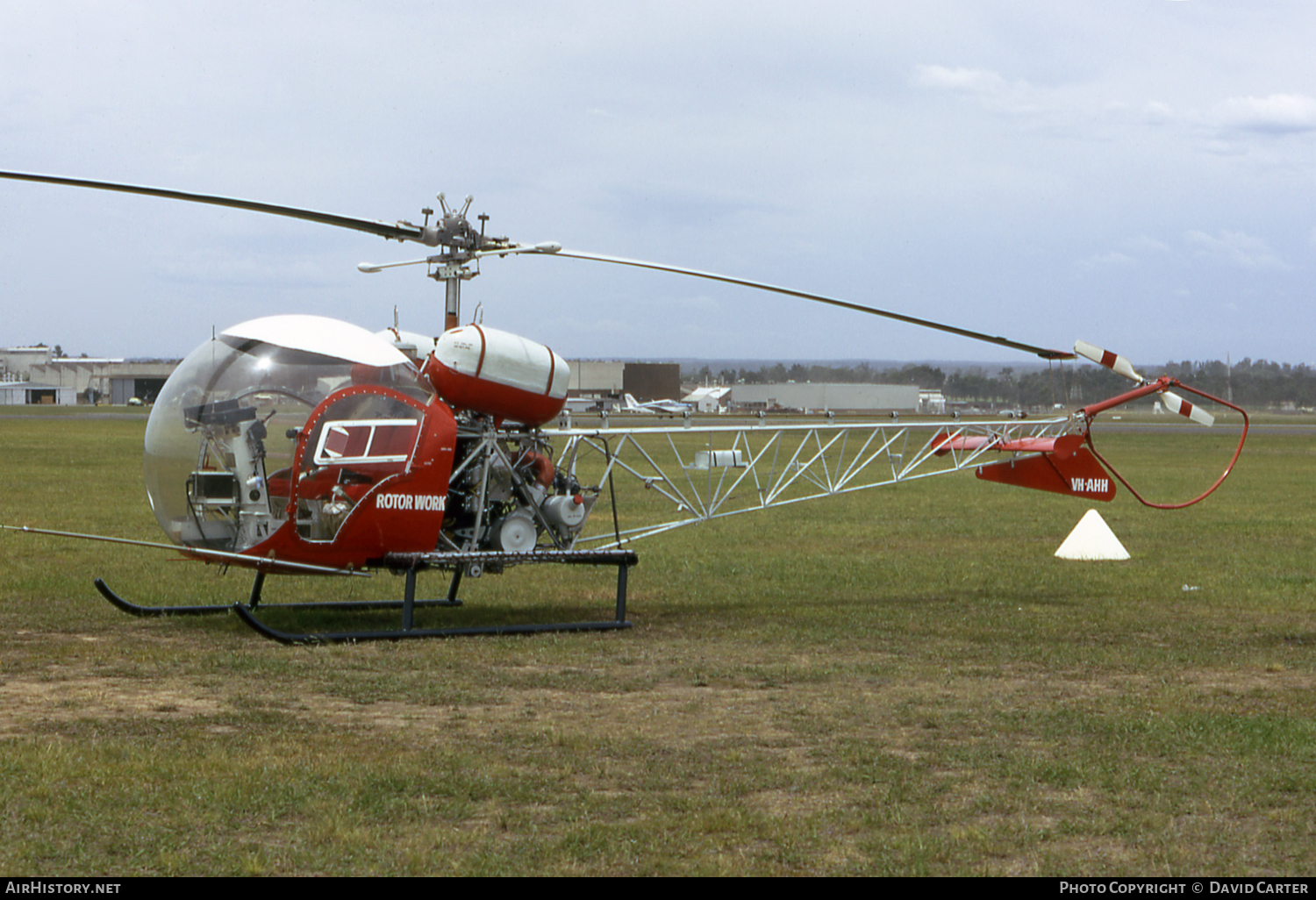 Aircraft Photo of VH-AHH | Bell 47G-3B-1 | Rotor Work | AirHistory.net #3442