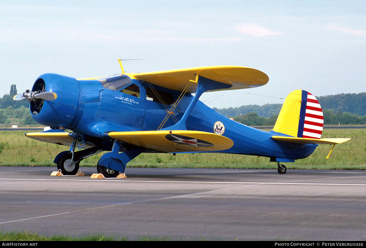 Aircraft Photo of N295BS / 39-139 | Beech YC-43 (D17S) | USA - Air Force | AirHistory.net #3446