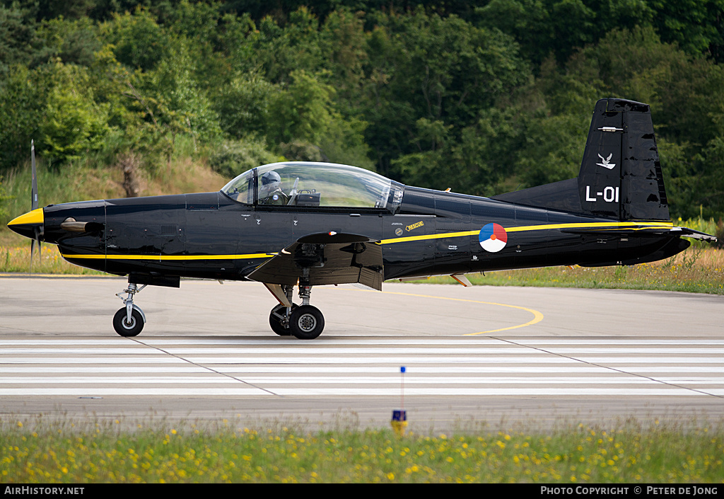 Aircraft Photo of L-01 | Pilatus PC-7 | Netherlands - Air Force | AirHistory.net #3449