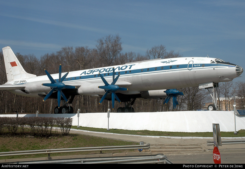 Aircraft Photo of CCCP-76464 | Tupolev Tu-114 | Aeroflot | AirHistory.net #3465