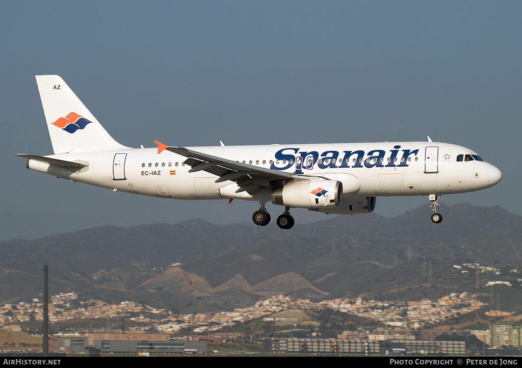Aircraft Photo of EC-IAZ | Airbus A320-232 | Spanair | AirHistory.net #3467