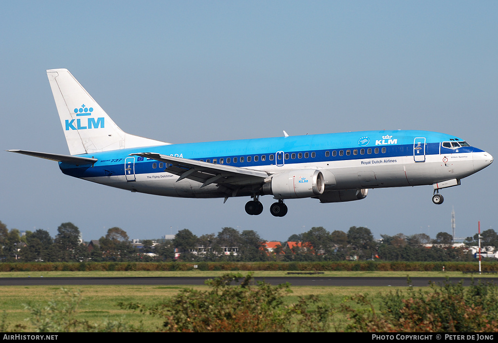 Aircraft Photo of PH-BDA | Boeing 737-306 | KLM - Royal Dutch Airlines | AirHistory.net #3469